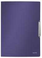 Esselte Leitz Style 3-Flap - A4 - Polypropylene (PP) - Blue - 150 sheets - 80 g/m² - Elastic band