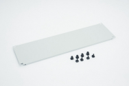 Panneau d'obturation Triton 19", 1U avec broches en plastique