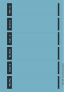 Esselte Leitz 16862035 - Blue - Rectangle - Ring binder - Paper - 80 g/m² - 39 mm