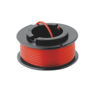 WOLF-Garten GT-F 5 Clip de câble pour tondeuse à gazon, noir/rouge