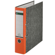 Esselte Leitz Plastic Lever Arch File A4 80mm 180° - A4 - Orange - 600 sheets - 8 cm - 81 mm - 320 mm