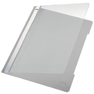 Esselte Leitz Standard Plastic File Grey A4 PVC (25) - Grey - PVC - A4 - 233 mm - 310 mm