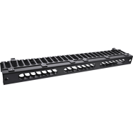 Panneau de gestion des câbles InLine 19" 1U