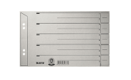 Esselte Leitz 16560085 - Grey - Cardboard - A5 - 150 mm - 1 mm - 240 mm