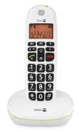Doro PhoneEasy 100w - Téléphone DECT - Haut-parleur - 20 entrées - Affichage de l'appelant - Blanc