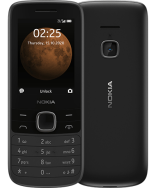 Nokia 225 4G - Bar - Dual SIM - 6.1 cm (2.4") - 0.3 MP - 1150 mAh - Black