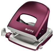 Esselte Leitz NeXXt 5006 - 30 sheets - Red - Silver - Metal - 8 cm - A4 - A5 - A6 - Folio - US-Quart - 8 x 8 x 8 cm - 107 mm