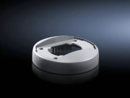 Rittal CP 120 - Support de raccordement pour système de bras porteur - RAL 7035