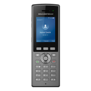 Grandstream WP825 - Téléphone mobile IP - Anthracite - Bureau - Antibactérien - Résistant aux produits chimiques - Résistant aux chutes - Étanche - IP67 - 2 lignes