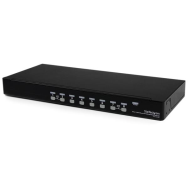 StarTech – commutateur KVM USB 8 ports 1U, montage en rack, OSD