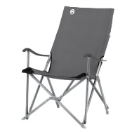 Coleman 2000038342 - 113 kg - Chaise de camping - 4 pieds - 3,7 kg - Polyester - Gris