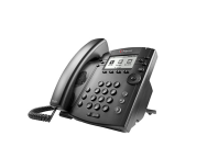 POLY VVX 301 Téléphone de bureau 6 lignes avec voix HD
