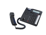 AGFEO T 18 - Analog telephone - Speakerphone - 99 entries - Black