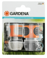 Gardena 18279-20 - Raccord de tuyau - Gris - Orange