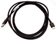 Câble USB-A vers USB-C noir Zebra CBL-CS6-S07-04