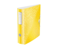 Esselte Leitz Lever Arch File Active PP WOW A4/80mm - A4 - Polyfoam - Yellow - Portrait - 500 sheets - 80 g/m²