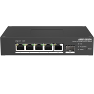 Commutateur PoE Fast Ethernet L2 géré Hikvision DS-3T1306P-SI/HS