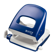 Esselte Leitz NeXXt WOW Metal Office Hole Punch - 30 sheets - Blue - White - 8 cm - 3 mm - A4 - A5 - A6 - Folio - US-Quart - 107 mm