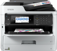Epson WorkForce Pro WF-C5710DWF - Jet d'encre - Impression couleur - 4800 x 1200 DPI - A4 - Impression directe - Noir - Gris