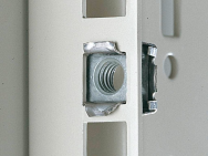 Écrou cage Rittal EL M5 avec connecteur pour une épaisseur de plaque de 0,8 à 2 mm