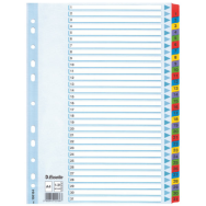 Esselte Leitz Mylar Indices & Dividers - Multicolour - A4 - 225 mm - 5 mm - 297 mm - 355 g