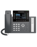 Grandstream GRP2636 - Téléphone IP - Noir - Combiné filaire - 12 lignes - LCD - 10,9 cm (4,3")