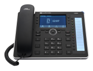 AudioCodes IP 445HD IP-Phone PoE GbE black with integrated BT and WiFi - Voip phone - TCP/IP