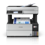 Epson EcoTank L6490 - Jet d'encre - Impression couleur - 4800 x 1200 DPI - A4 - Impression directe - Noir - Blanc