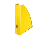 Esselte Leitz Magazine file WOW - Polystyrene - Yellow - Portrait - 75 mm - 312 mm - 258 mm