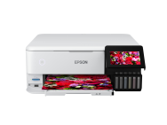 Epson EcoTank L8160 - Jet d'encre - Impression couleur - 5760 x 1440 DPI - A4 - Impression directe - Blanc