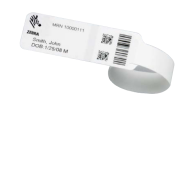 Zebra 10031289K - Bracelet d'hôpital - Blanc - Nylon - 15,2 cm (6")