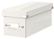 Esselte Leitz Click & Store CD Storage Box - 160 discs - White - Hardboard - Glossy - 143 mm - 352 mm