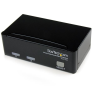 Kit de commutateur KVM USB professionnel StarTech à 2 ports