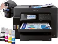 Epson EcoTank ET-16650 - Jet d'encre - Impression couleur - 4800 x 1200 DPI - A3 - Impression directe - Noir