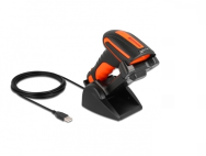 Delock 90556 - Lecteur de codes-barres portable - 1D/2D - CMOS - Codabar, Code 128, Code 39, EAN-13, EAN-8, ISBN, Interleaved 2 of 5, MSI, PDF417 - Code 39 - Data Matrix - Micro QR Code - PDF417 - QR Code - 1280 x 800 pixels