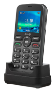 Doro 5860 - Barre - SIM unique - 6,1 cm (2,4") - 2 Mpx - 1000 mAh - Noir