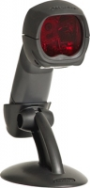Fusion 3780 Scanning, RS232 Kit: dark gray scanner (MS3780-41), stand (46-00225-3), EU power supply (46-00526), coiled RS232 PowerLink cable (53-53000-3) and documentation