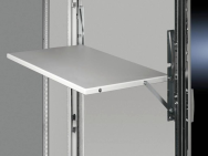 Rittal Étagère de rangement Plaque de base BH 413x400 mm pour largeur de porte 600 mm RAL 7035
