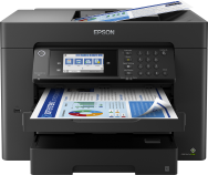 Epson WorkForce Pro WF-7840DTWF - Jet d'encre - Impression couleur - 4800 x 2400 DPI - Numérisation couleur - A3 - Noir