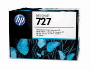 Tête d'impression à jet d'encre HP 727 cyan gris magenta noir jaune