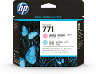 Cartouche d'encre HP DesignJet 771 cyan, cyan clair/photo, magenta clair/photo