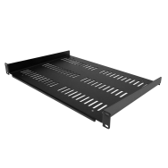 Plateau cantilever universel ventilé 1U pour montage en rack 19 pouces
