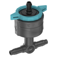 Gardena 13314-20 - Raccord en ligne - 8 l/h - Noir - Plastique - 5 pièce(s)