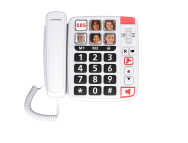Alcatel Xtra 1110 Analog Telefon weiss