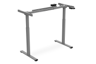 DIGITUS Bureau à moteur unique Gris