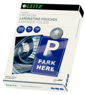 Esselte Leitz 74840000 - Transparent - Glossy - A4 - 0.25 mm - 222 mm - 54 mm