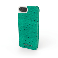 Étui en cuir texturé pour iPhone 5/5s - Kensington Bleu Vert