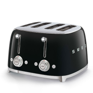 SMEG TSF03BLEU Grille-pain 4 tranches Style 50's Noir