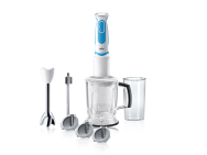 Braun MultiQuick 5 MQ 5060 WH Fit Mixeur plongeant 750W Bleu/Blanc