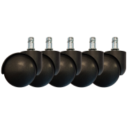 LC-CASTERS-4BB : Roulettes pour chaise de jeu, 1,9"